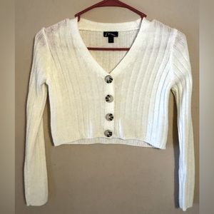 Girls “Art Class” cropped sweater